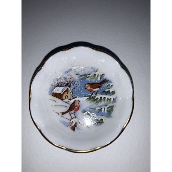 Eleven Coalport Miniature Christmas Ornaments Bone China England My Collection - Picture 5 of 16